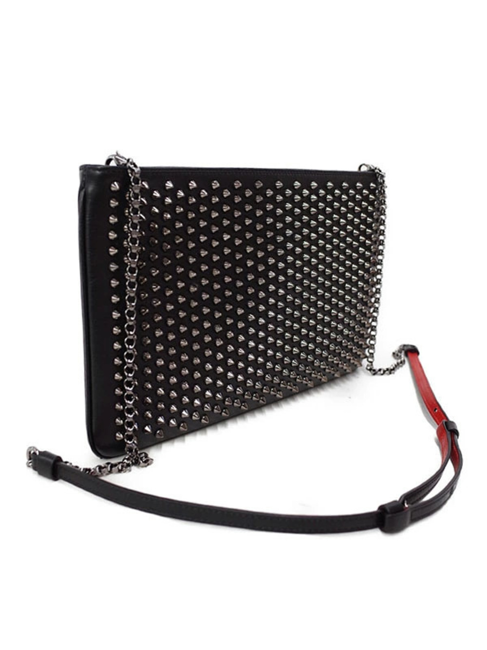 Christian Louboutin Lubiposh Bag Clutch Black